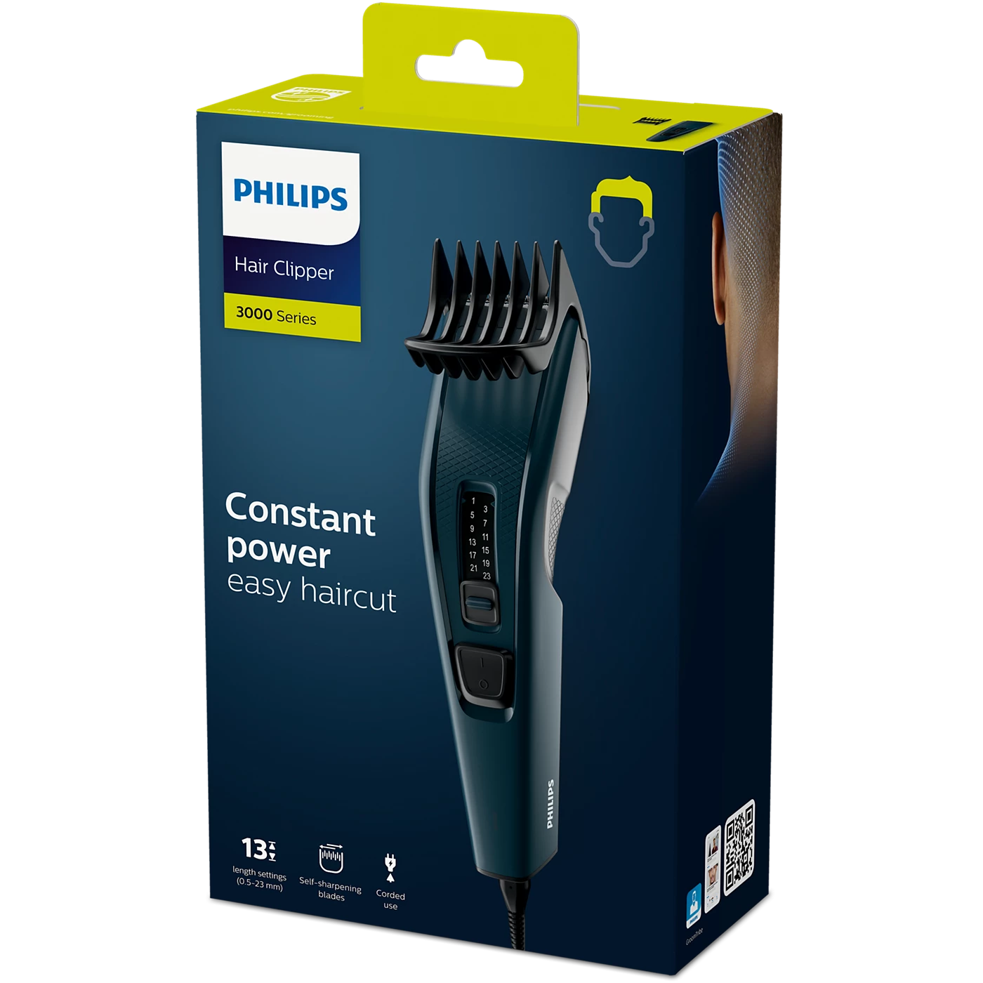 Hair Styler Philips series 3000 Hair Clipper HC3505