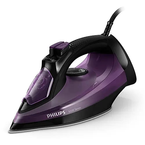 Steam Iron Philips with SteamGlide Plus Soleplate Black 2400 Watt - DST5030/80