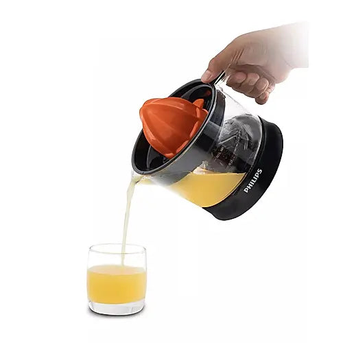 Citrus Press Juicer Philips 25Watt 0.5L Transparent & Black HR2788/00