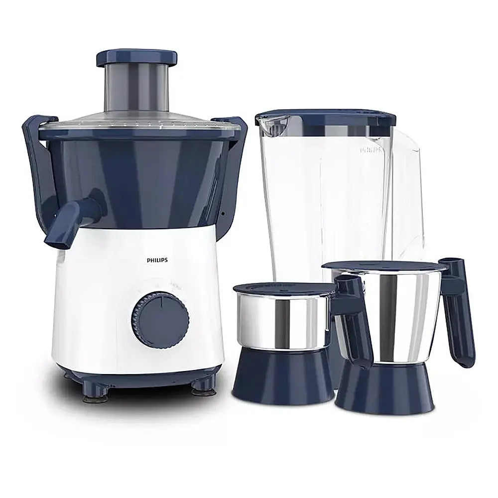 Juicer Mixer Grinder Philips Daily Collection with 3 jars 500 Watts - HL7568/00