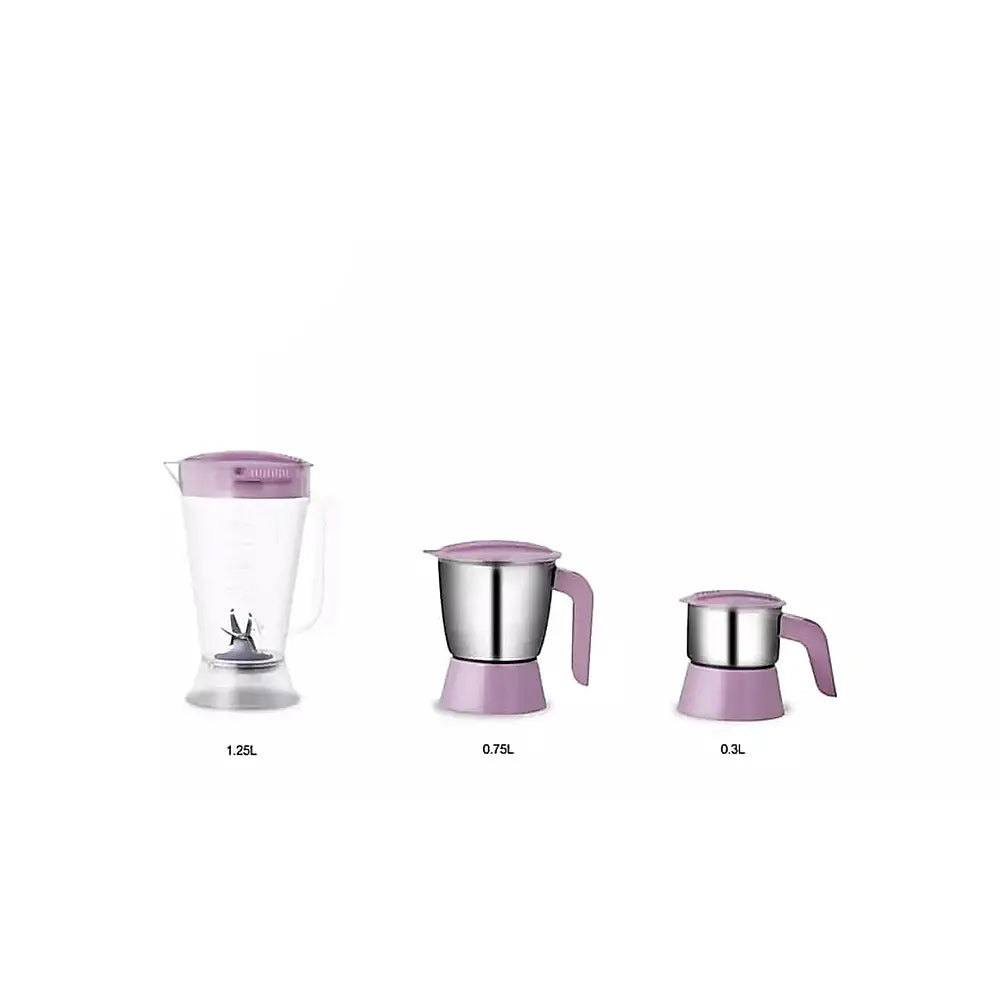 Juicer Mixer Grinder Philips 4 Jar 600W Turbo Motor - HL7581/00