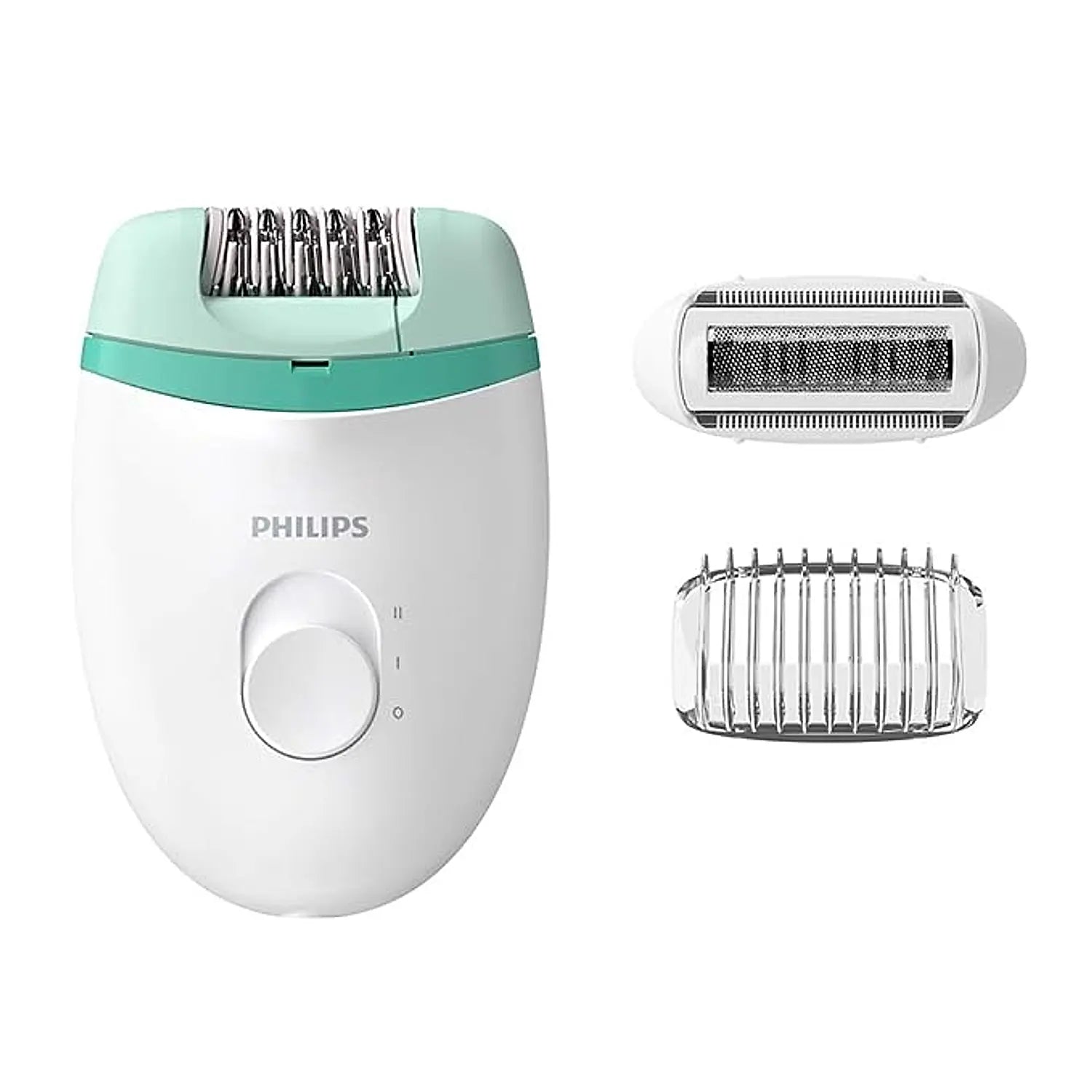 Epilator Philips 2 in 1 Shaver and Epilator | Corded Epilator for Gentle hair removal at home | BRE245/00