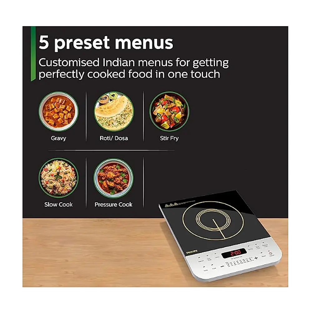 Induction Cooktop Philips Viva Collection 2100-Watt HD4928/01