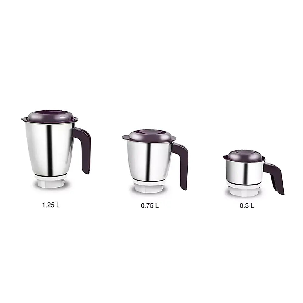 Mixer Grinder Philips 500W Powerful and Efficient with 3 Jars - HL7505/00