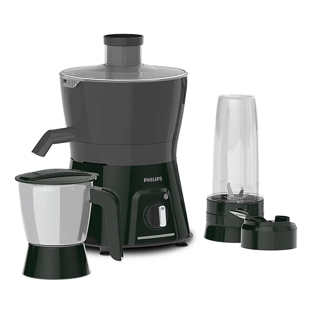 Juicer Mixer Grinder Philips 3 Jar 600 Watt with Blend and Carry - HL7579/00