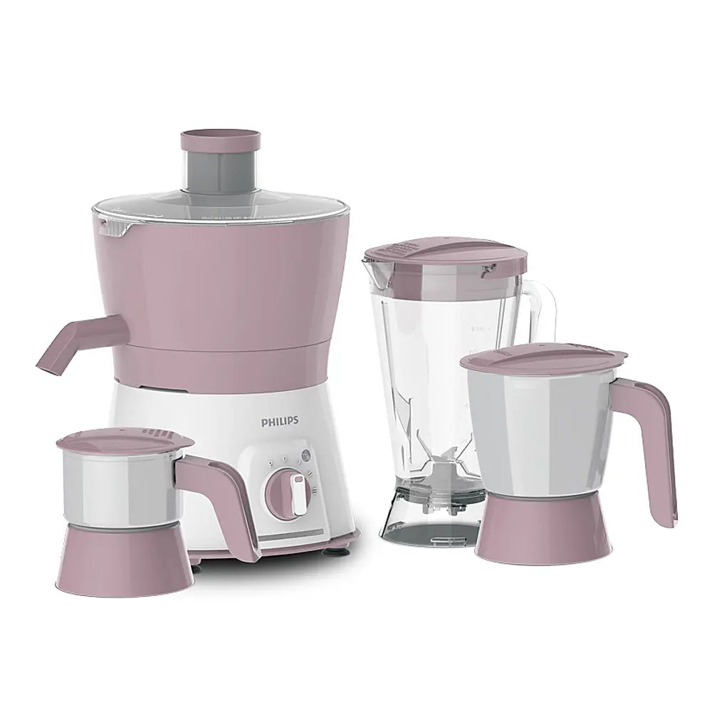 Juicer Mixer Grinder Philips 4 Jar 600W Turbo Motor - HL7581/00