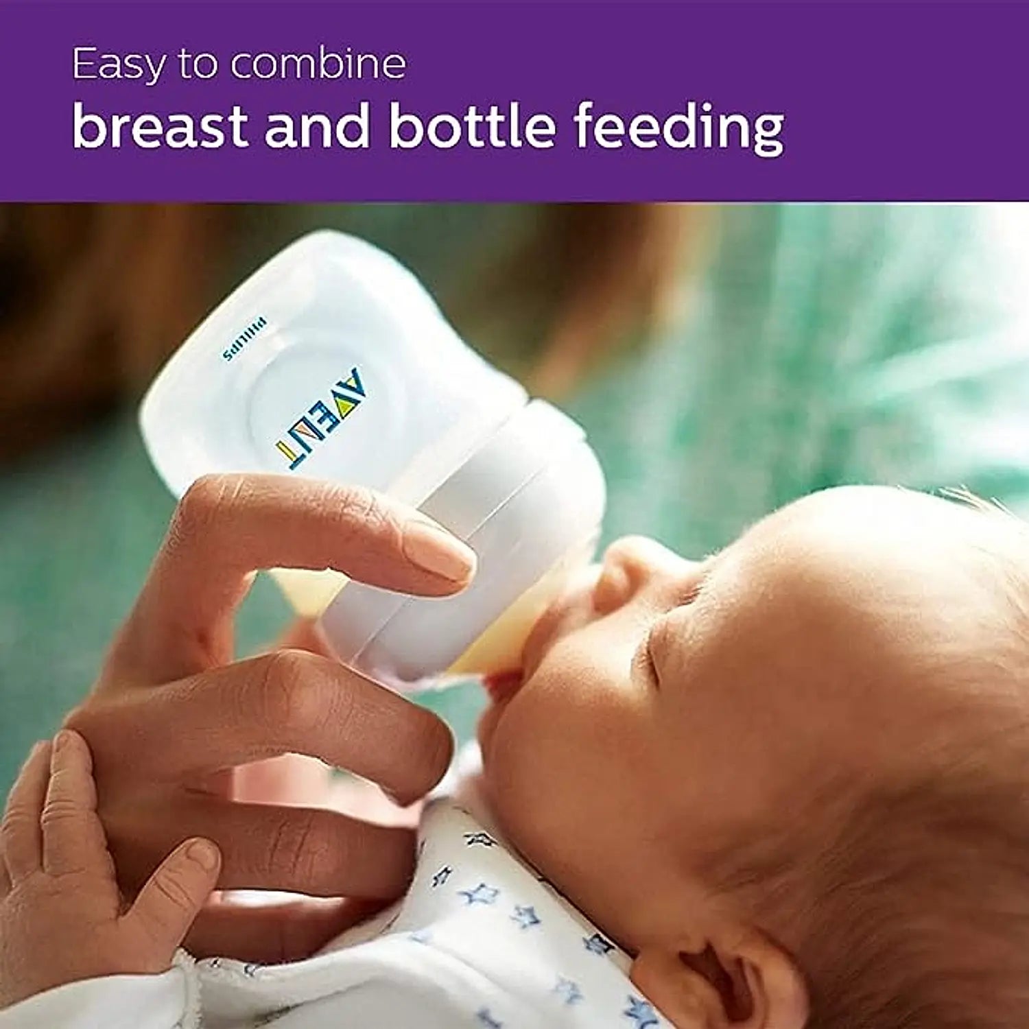 Avent Natural Bottle | Ideal for 0 Month+ | New Born Flow | BPA Free | 125ml | No 1 Recommended Brand by Moms Worldwide | SCF030/20