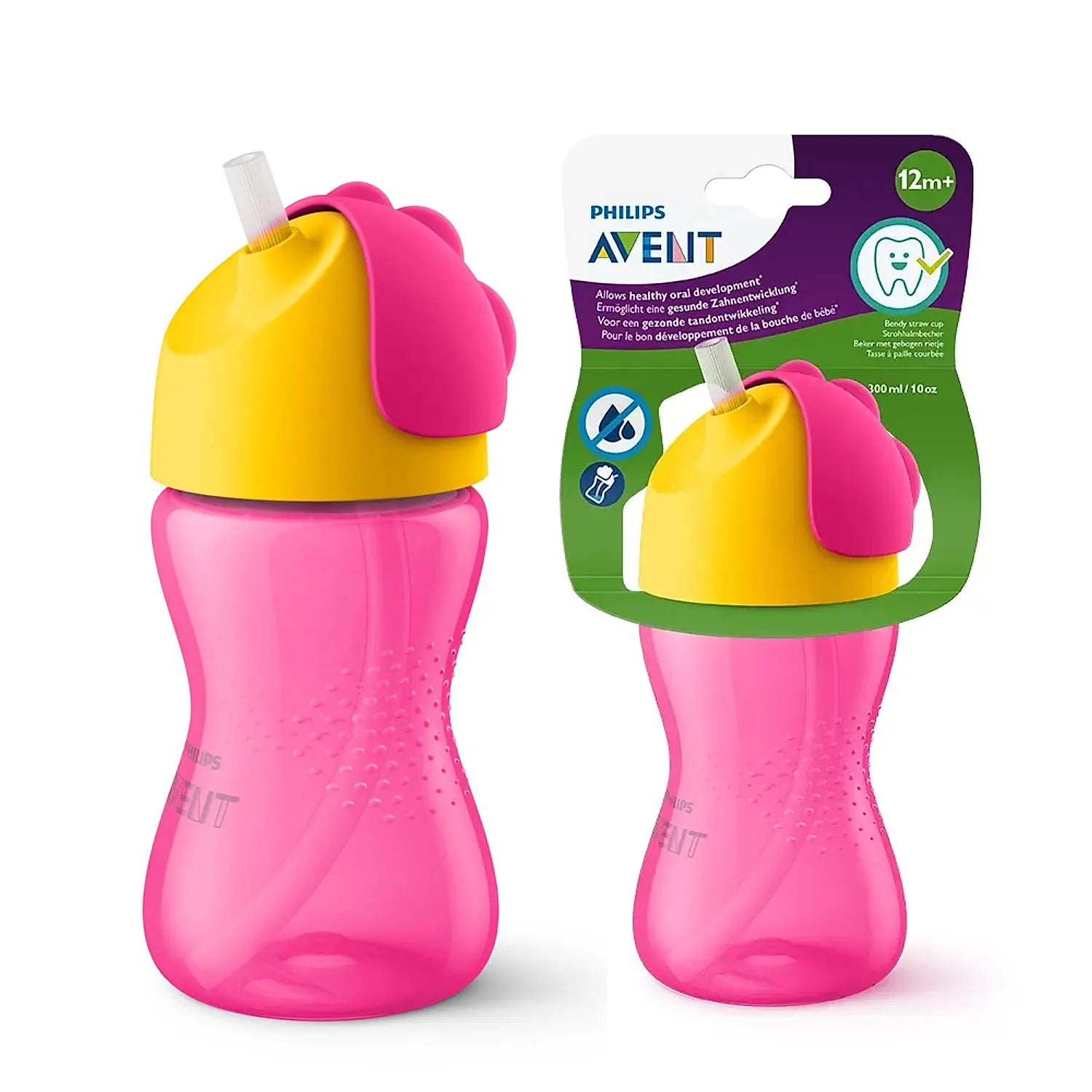 Avent Sippy Cup | 12 Months+ | BPA Free | 300ml | Pack of 1 | SCF798/00