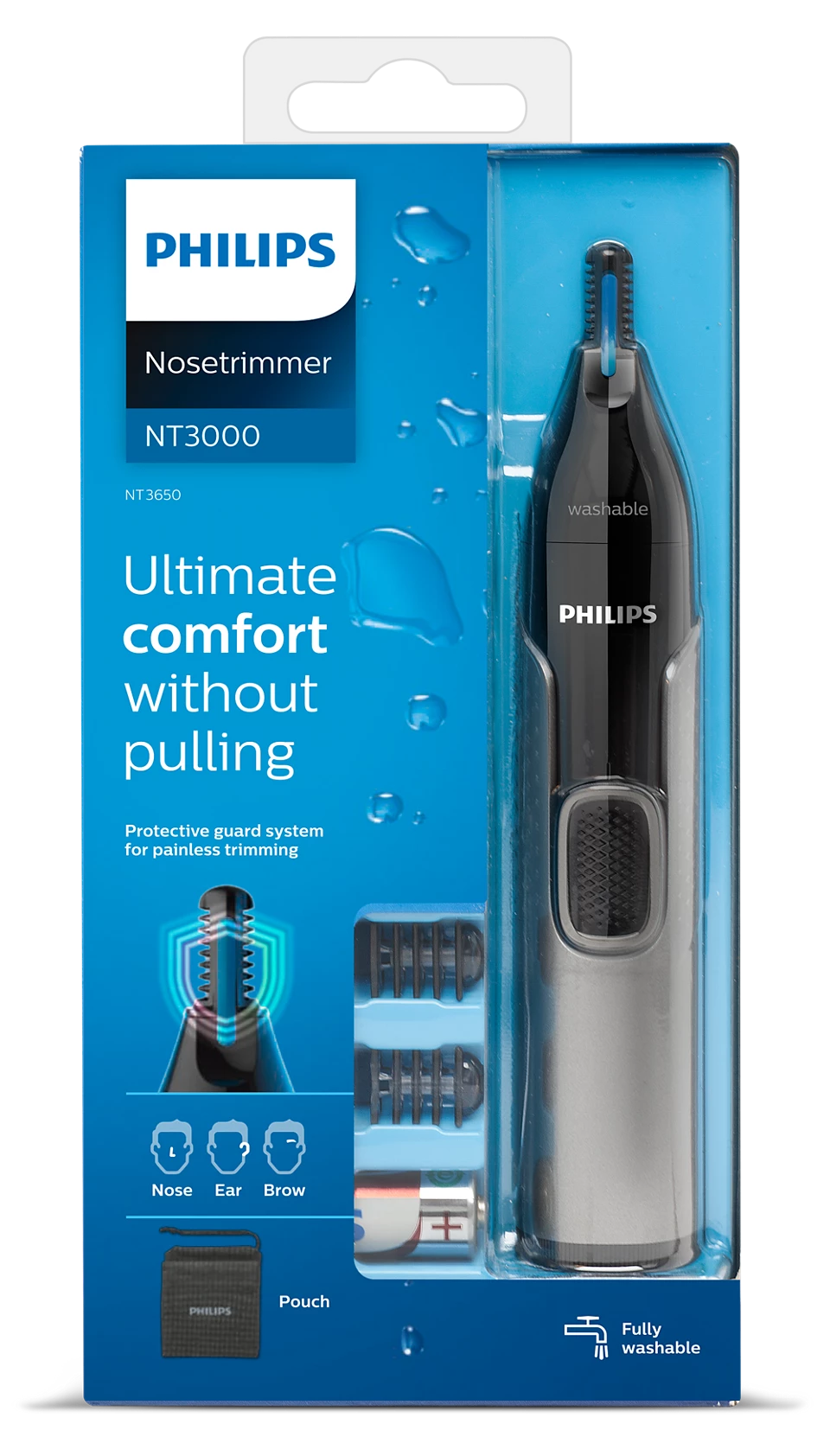 Nose trimmer Philips Series 3000 Nose, ear & eyebrow trimmer